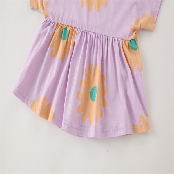 Floral Kids 2 Pcs Summer Outfits
