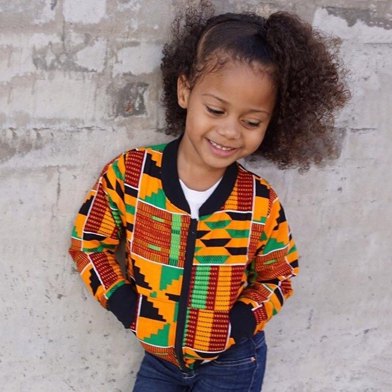 African Bohemian Style Zipper Jacket - Cotton Castles Luxury Kids