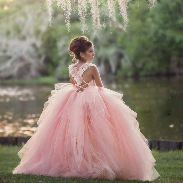 Fantastic Puffy Flower Girl Dresses - Cotton Castles Luxury Kids