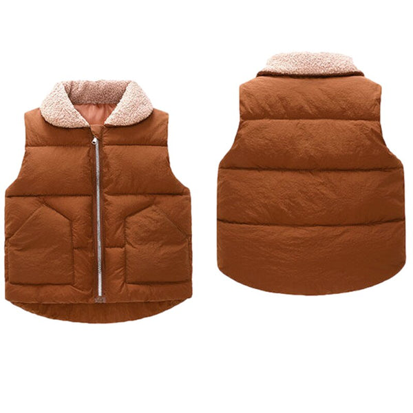 Warm Thicken Vest Jackets - Cotton Castles Luxury Kids