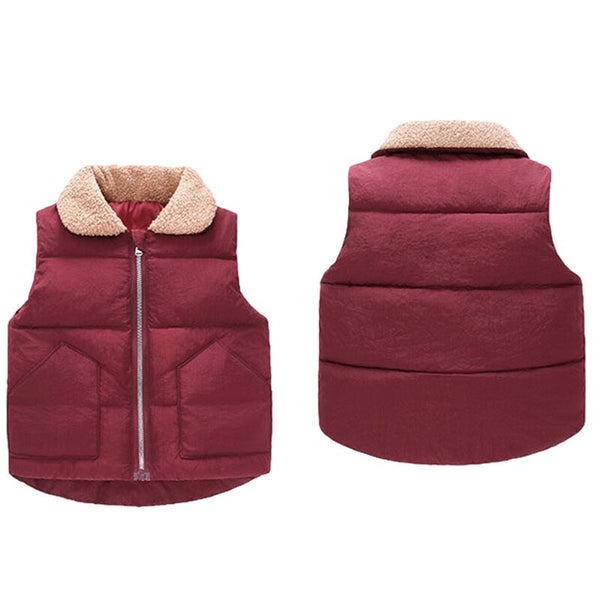 Warm Thicken Vest Jackets - Cotton Castles Luxury Kids