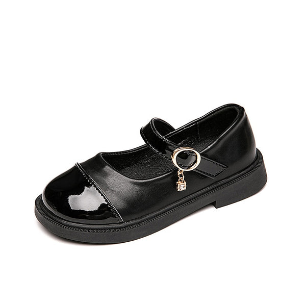 Flower Girls Leather Shoes - Cotton Castles Luxury Kids