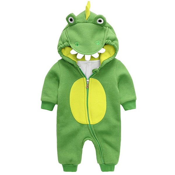 One-Piece Romper Hooded Monster