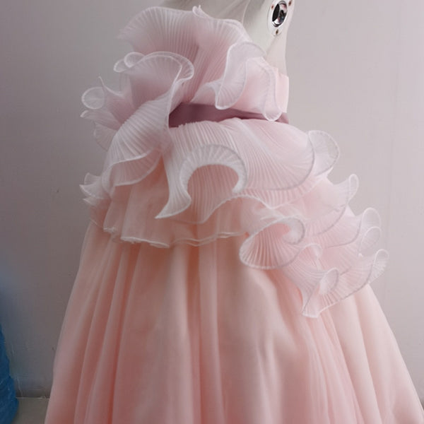Pink Party Formal Ball Gown