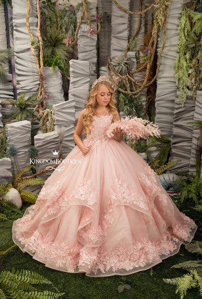 Princess Luscious Tulle Fluffy Ball Gown