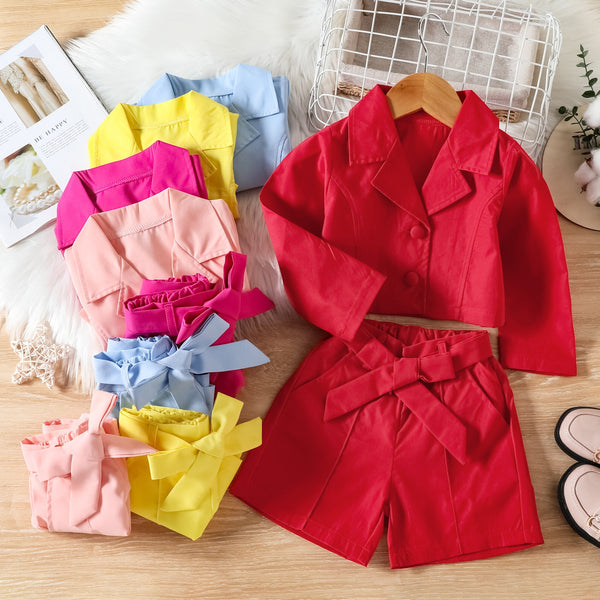 Blazer Two-Pieces Shorts Sets