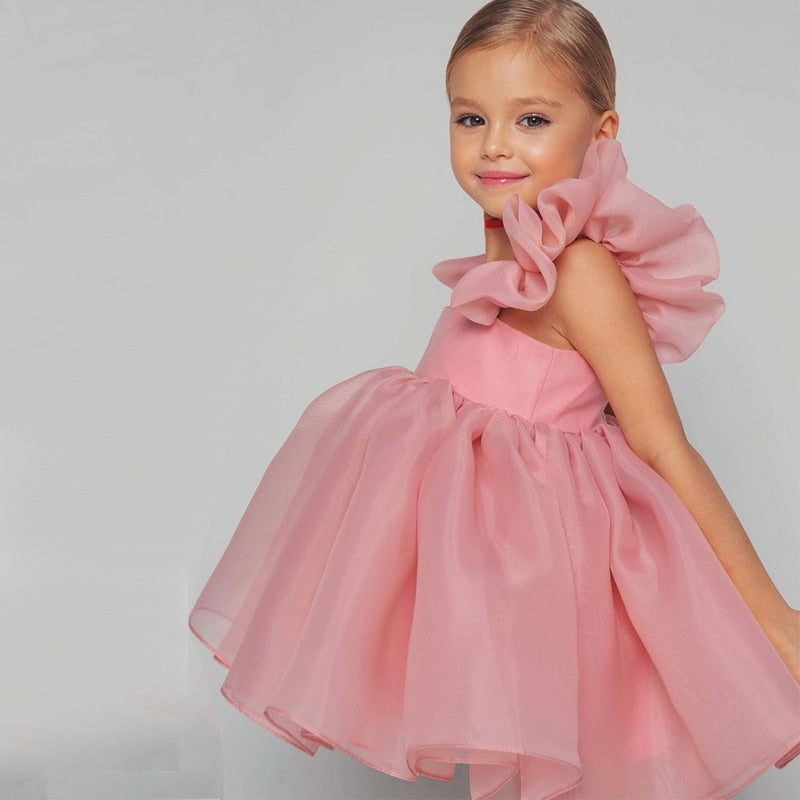 Flying Princess Fluffy Party Dress