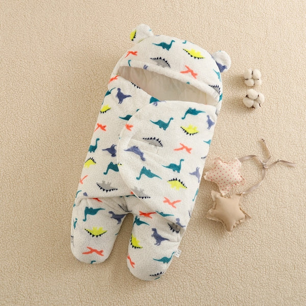 Newborn Flannel Baby Wrap Sleep Sack