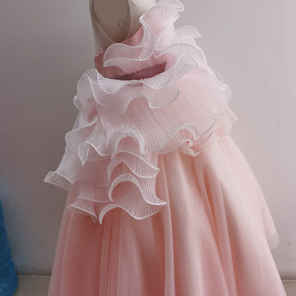 Pink Party Formal Ball Gown