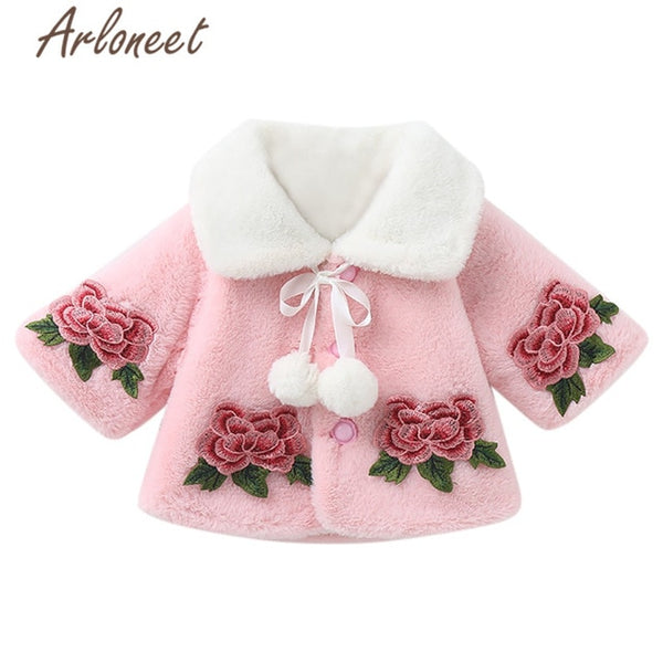 Floral Baby Cape Coat - Cotton Castles Luxury  Diaper Cakes