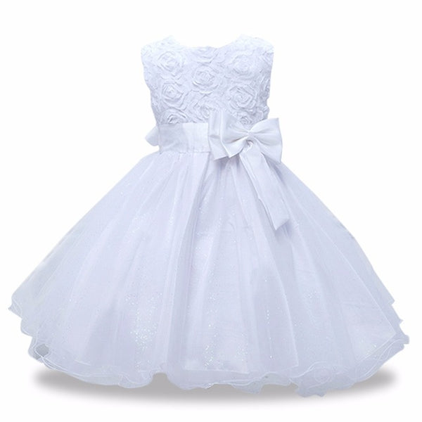 Toddler Girl Flower Petals Dress - Cotton Castles Luxury  Diaper Cakes