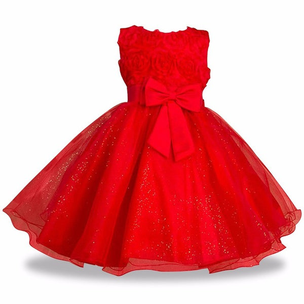 Toddler Girl Flower Petals Dress - Cotton Castles Luxury  Diaper Cakes
