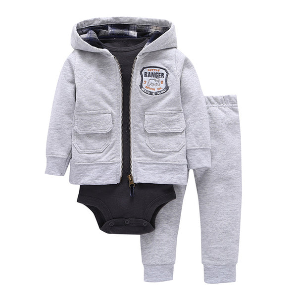 Little Mister Coat+Pants+Baby Romper - Cotton Castles Luxury  Diaper Cakes