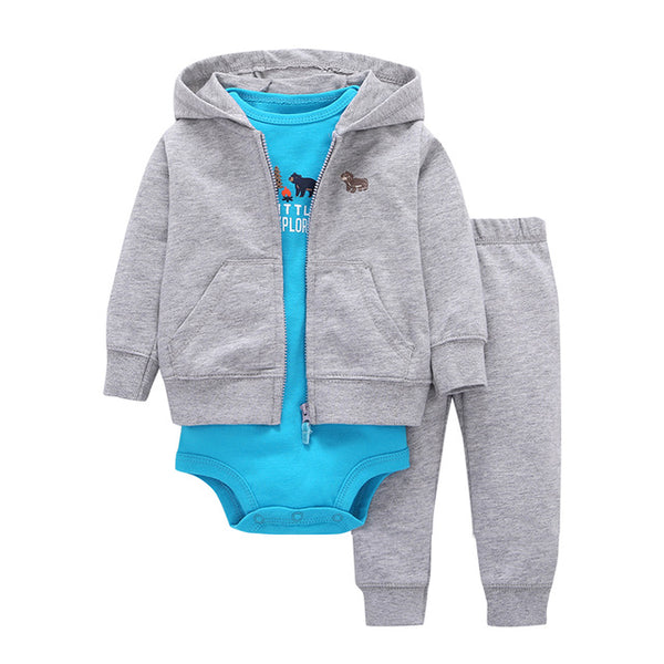 Little Mister Coat+Pants+Baby Romper - Cotton Castles Luxury  Diaper Cakes