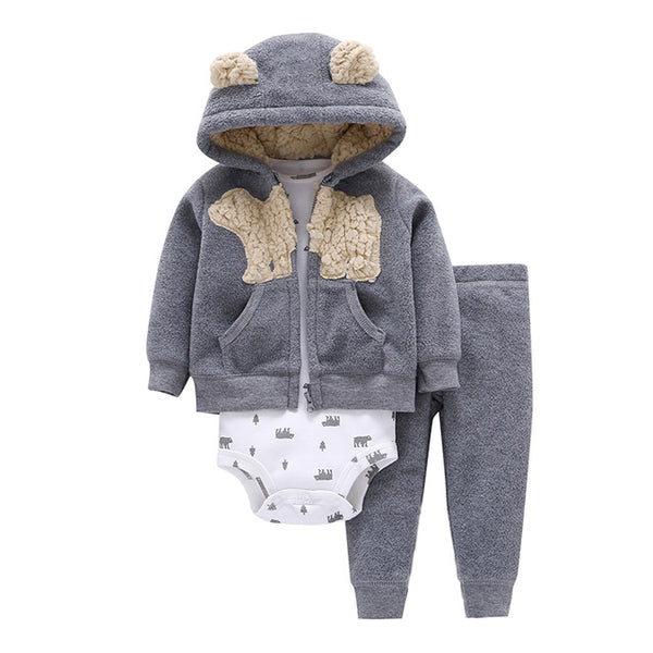 Little Mister Coat+Pants+Baby Romper - Cotton Castles Luxury  Diaper Cakes