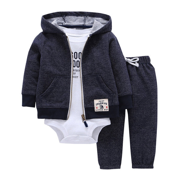 Little Mister Coat+Pants+Baby Romper - Cotton Castles Luxury  Diaper Cakes