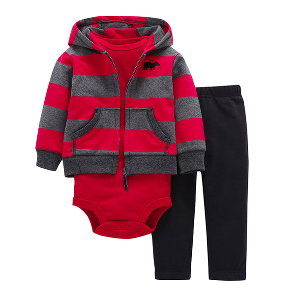 Little Mister Coat+Pants+Baby Romper - Cotton Castles Luxury  Diaper Cakes