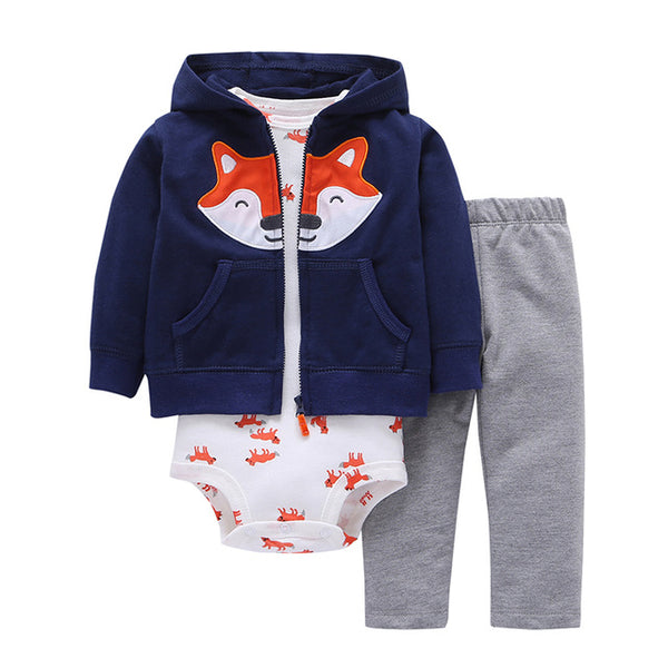Little Mister Coat+Pants+Baby Romper - Cotton Castles Luxury  Diaper Cakes