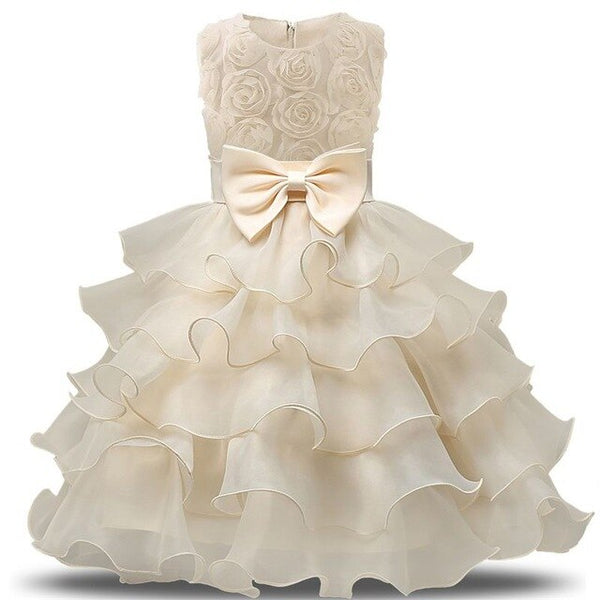 Sequins Vintage Baby Baptism Dresses - Cotton Castles Luxury  Diaper Cakes